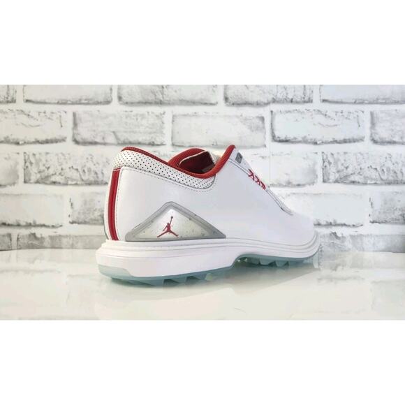 Nike Air Jordan ADG 5 W White Red Metallic Silver Golf FQ7874-101 Mens Size 13 main image 3